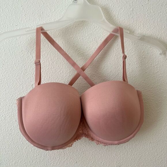 Maidenform Se1102 Essential Multiway Push-Up Bra - Paris Nude 36DD - Picture 2 of 7